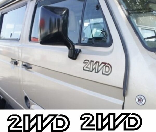 VW 2wd стикер 2×4стикер Фолксваген стикер VW стикер Т3 Т4 Т5 Т6 (Copy)